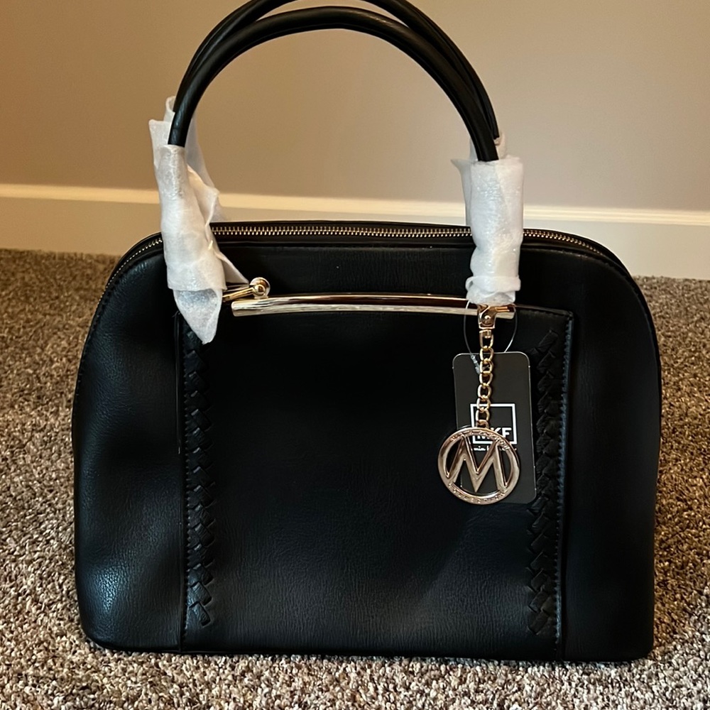 MKF Black Satchel